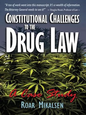 cover image of Constitutional Challenges to the Drug Law